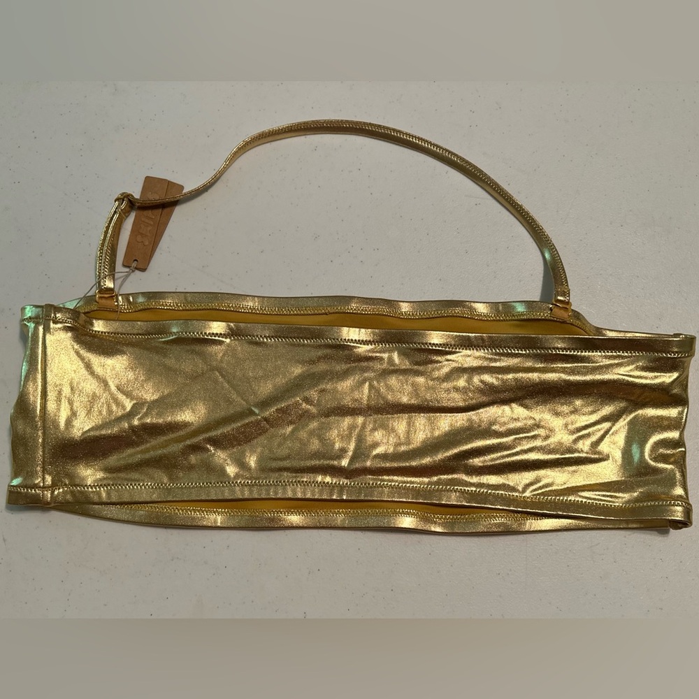 NWT Skims Limited Edition Metallic Bathing Suit - Picture 6 of 8